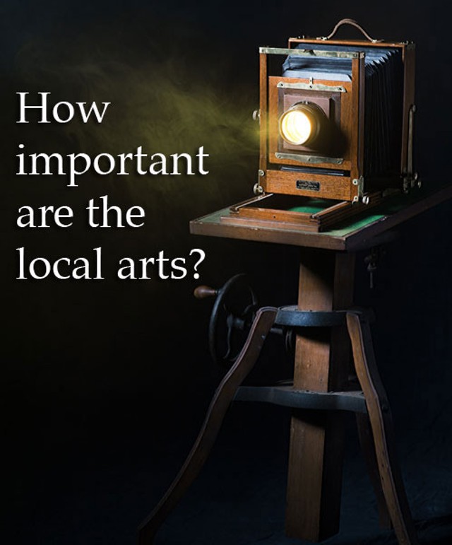How often do you support the local arts with your attendance?